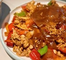 Duck Egg Stir-Fried Rice Noodles