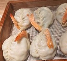 手剥大虾包子