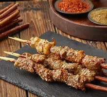 Lamb Skewers with Red Willow