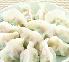 Fresh Shrimp Leek Egg Dumplings