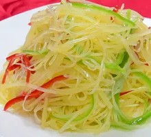 Spicy Pepper and Potato Shreds