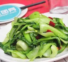 Stir-fried Bok Choy with Garlic
