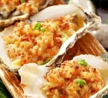 Steamed Shandong Oysters with Garlic and Vermicelli