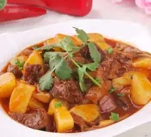 Beef and Potato Rice Bowl
