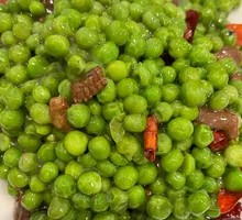 Spicy Beef with Peas
