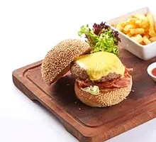 Bacon Cheese Beef Burger