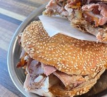 Braised Pork Belly in Flatbread