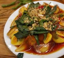 Bamboo Shoot and Century Egg Salad