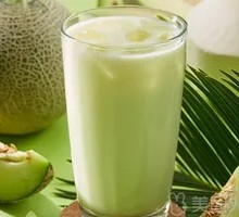 Coconut Rose Melon Refreshing Drink