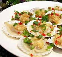 Garlic Steamed Scallops