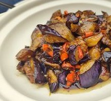 Braised Eggplant with Minced Pork