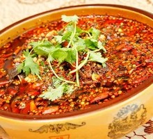 Spicy Dan Dan Noodles with Blood Sausage