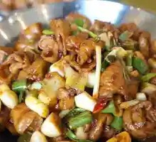 Spicy Pork Intestines Stir-fry