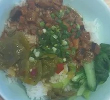 Spicy Pepper and Pork Rice