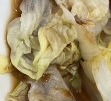 Boiled lettuce