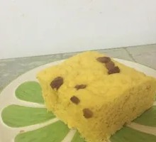 Pumpkin Red Date Steamed Cake