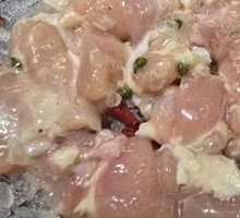 Green Pepper Oil Chicken