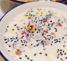 Egg Milk Sweet Rice Wine Porridge