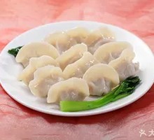 Pork and scallion dumplings