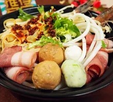 Beef and Tofu Skin Rice Noodles