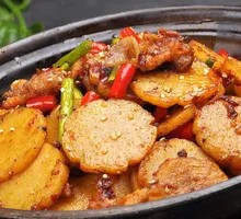 Spicy Potatoes in Dry Pot