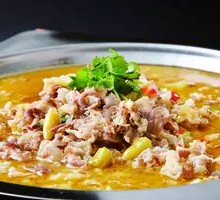Spicy Sour Beef Hot Pot