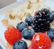 Rum Blueberry Napoleon
