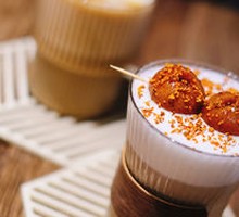 Hawthorn and Osmanthus Latte