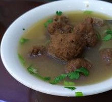 Tofu and Meatball Soup