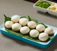 Grilled Button Mushrooms