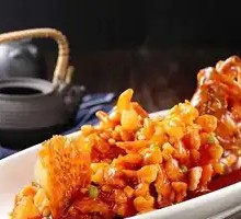 Dry-burned Mandarin Fish