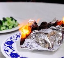 Grilled Duck Hearts
