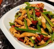 Green Pepper Duck Intestines