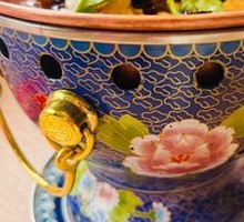 Braised Pork with Fire Cake in Copper Pot