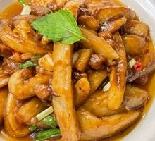 Beef Sauce Braised Eggplant