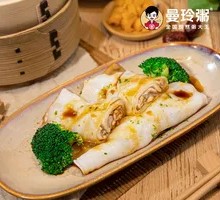 Braised Chicken肠粉 with Mushrooms