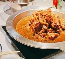 Lamb Ribs and Scorpion Hot Pot