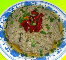 Old Beijing Tofu with Mustard Greens