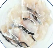 Black fish slices