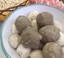 Beef and Fish Meatball Platter