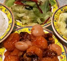 Lychee Shrimp Balls