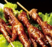 Charcoal-Grilled Chicken Feet