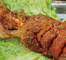 Charcoal-Grilled Lamb Leg