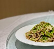 Stir-fried Tripe with Mustard Greens