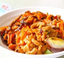 Fish-Flavored Shredded Pork Rice Bowl
