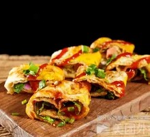 Grilled Sausage with Cold Noodles
