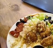 Braised Pork Meatballs with Rice