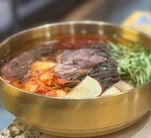 Traditional Korean Cold Noodles