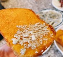 Fried Tofu Cake with Crispy Tofu