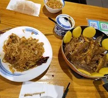 Fried Fish with Corn Cake